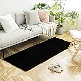 Ashler Faux Fur Rug, Ultra Soft Faux Rabbit