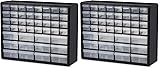 Akro-Mils 44-Drawer Plastic Drawer Storage Cabinet