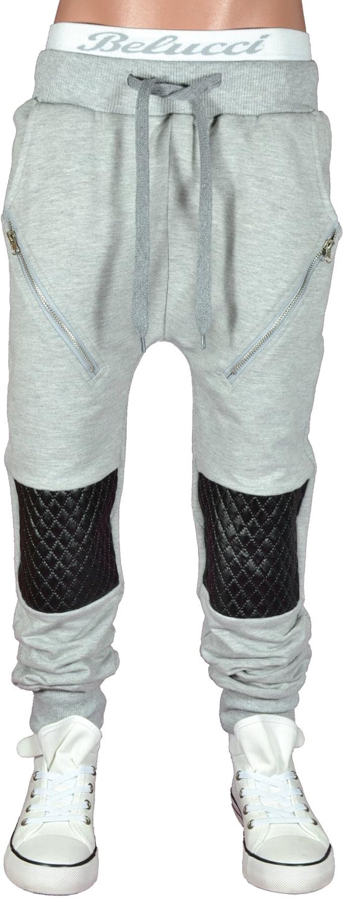 Jogginghose Kinder Jungen - Baggy Cargohose Mit Elastischer Taille