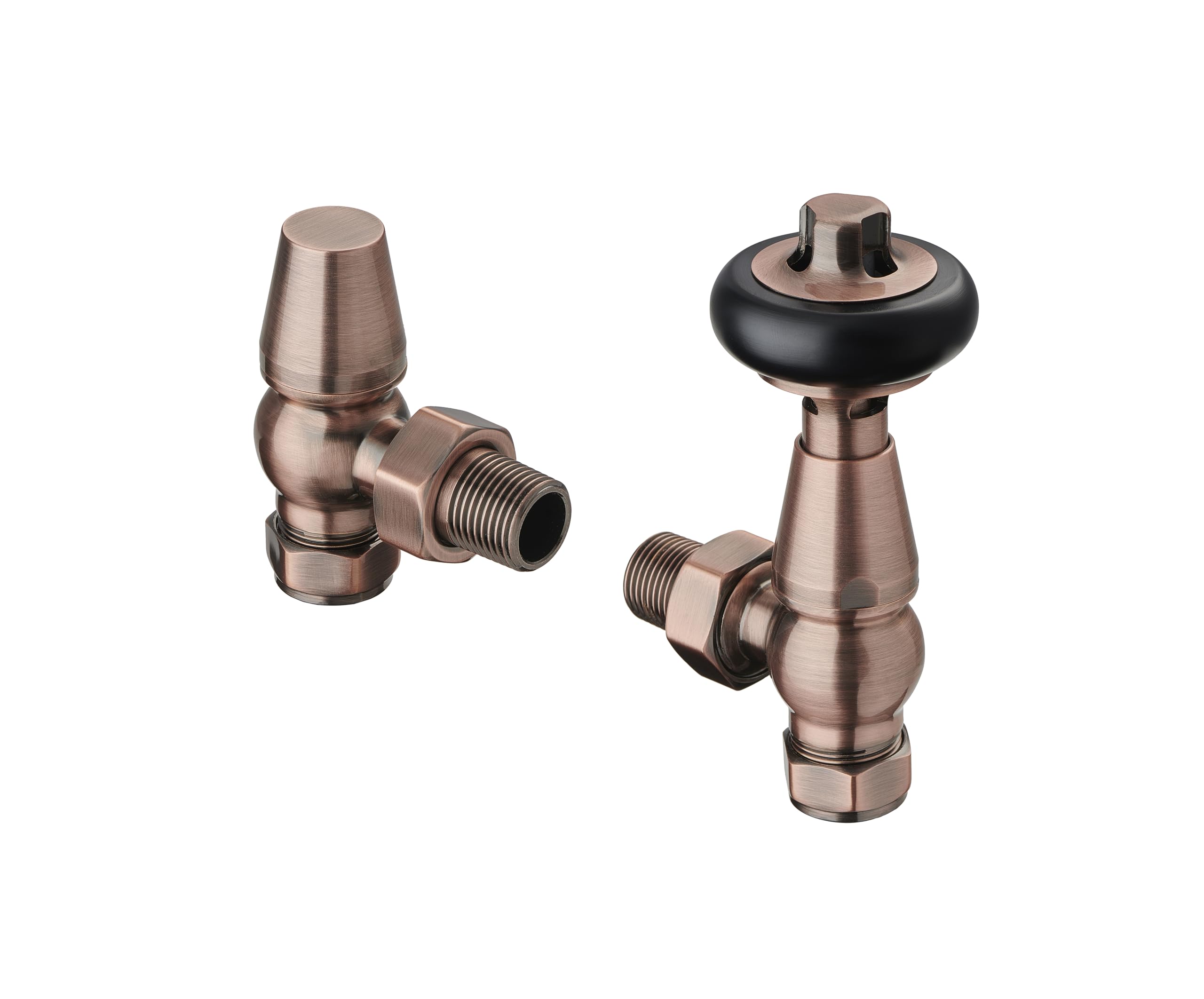 Terma Radiator Valves, Antique Copper