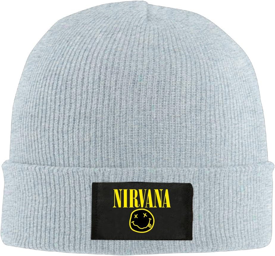 Nirvana Grunge Rock Band Logo Beanie Cap