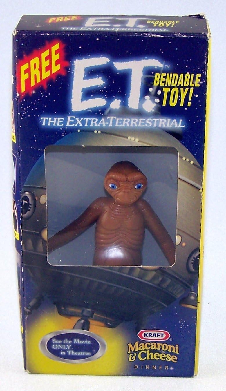 E.T. the Extra-Terrestrial Bendable Toy Figure (from Kraft Macaroni & Cheese)