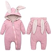 Easter Outfit, Hooded Soft Cotton Baby Boy Girl Bunny Costume, Baby's First Easter