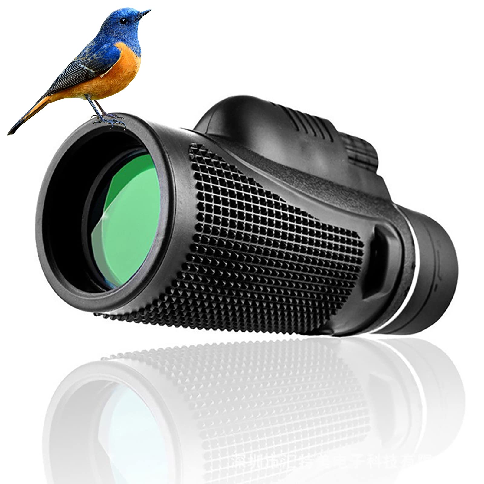 Monocular T8-12x Zoom Monocular Telescope Adult with BAK4 HD FMC with Adapter and Tripod, Small Telescope for Bird Watching, Hunting, Sports and More, as a Gift