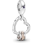 PANDORA Heart Highlights, Multi-Colored &amp; CZ