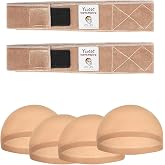 Yuest 2 Pack Wig Grip Band - Velvet Wig Grips Adjustable Headband Stay Put No Slip Edge Saver