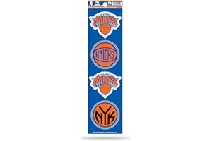 Rico Industries NBA Basketball Quad Decal - 4 Pack