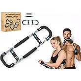 TwistPro Multi-Exercise 3 mode adjustable Home Workout Bar Ultimate Twister Arm Trainer, Adjustable Chest Workout Equipment, Arm Trainer for Men, Chest Trainer for Men, Shoulder Muscle Training, Portable Spring Resistance Home Fitness Equipment. Gift ready