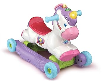 fisher price push and flutter unicorn