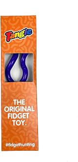 Tangle Jr Solid Purple - Genuine Tangle Fidget Toy view 3