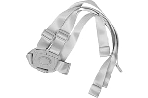 CATIEBYE 5-point Harness for High Chair and Stroller Adjustable Toddler Straps Grey Buckle Replacement for Infant Seats