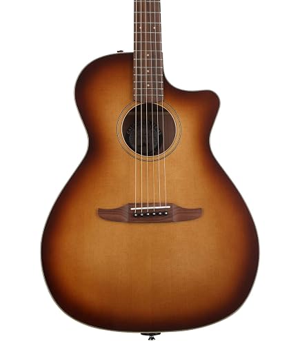 Amazon.com: Fender Newporter Special Acoustic Guitar, Honey Burst