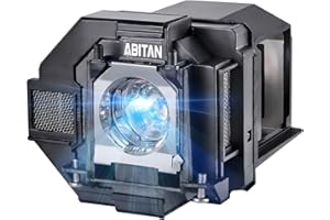 ABITAN ELPLP96/V13H010L96 Replacement Projector Lamp Bulb for Epson Powerlite Home Cinema 2150 1060 760 660 760HD 2100,EX9220 EX5260 EX7260 EX3260 EX9210,VS250 VS355 S350 X39 S39 109W Projectors.