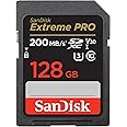 SanDisk 128GB Extreme PRO SDXC UHS-I Memory Card - C10, U3, V30, 4K UHD, SD Card - SDSDXXD-128G-GN4IN