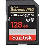 SanDisk 128GB Extreme PRO SDXC UHS-I Memory Card - C10, U3, V30, 4K UHD, SD Card - SDSDXXD-128G-GN4IN