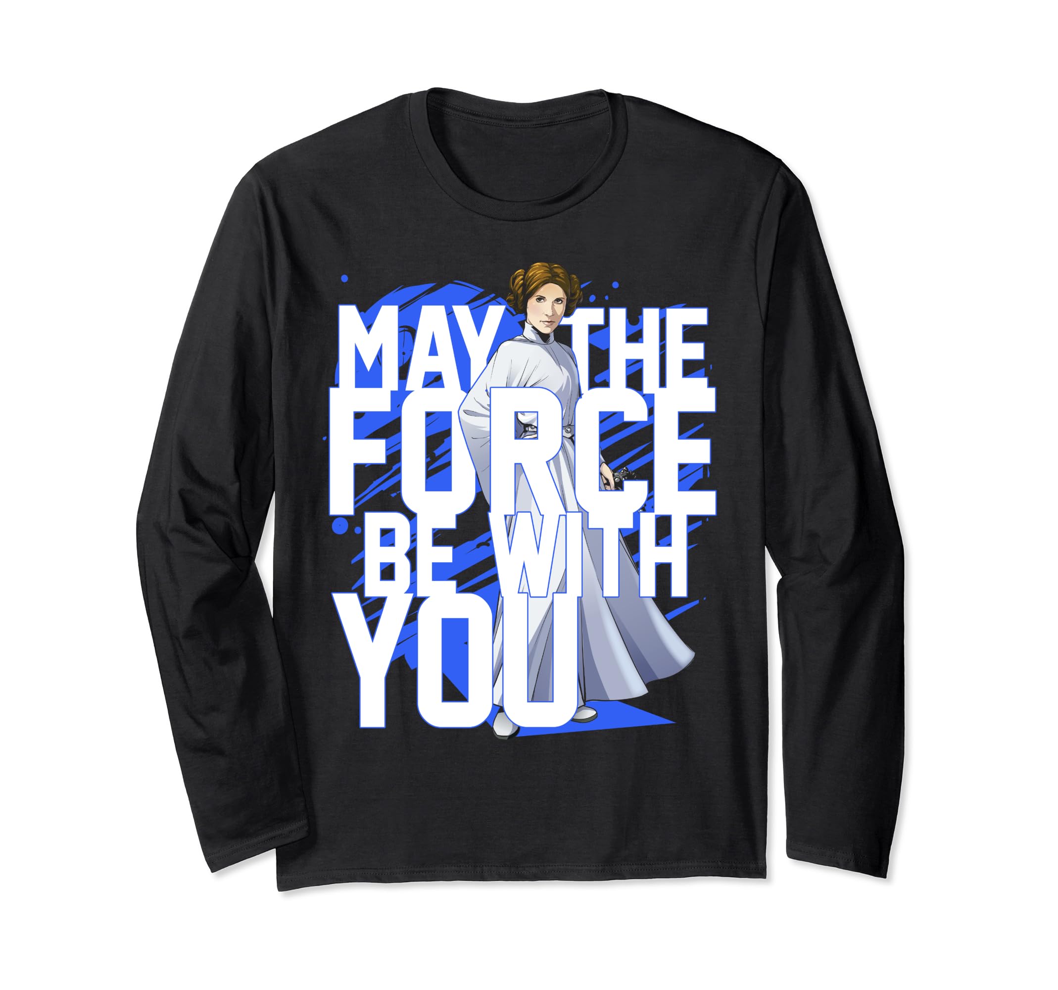 Star Wars Force Be With You Princess Leia Long Sleeve T-Shirt