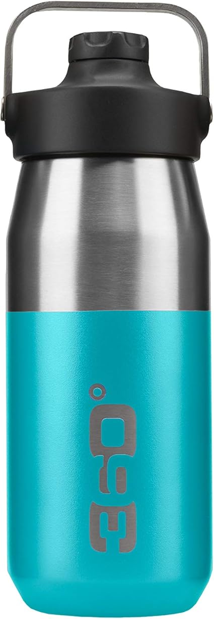 360 Degrees Sip Cap Vacuum Insulated Bottle 1000 Ml Blue Drinking System Size 1000 Ml Teal Amazon Co Uk Kitchen Home