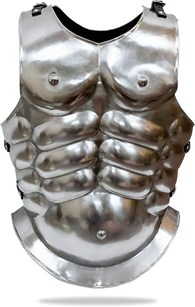 Medieval Roman Greek Muscle Body Armor, One Size Clothing