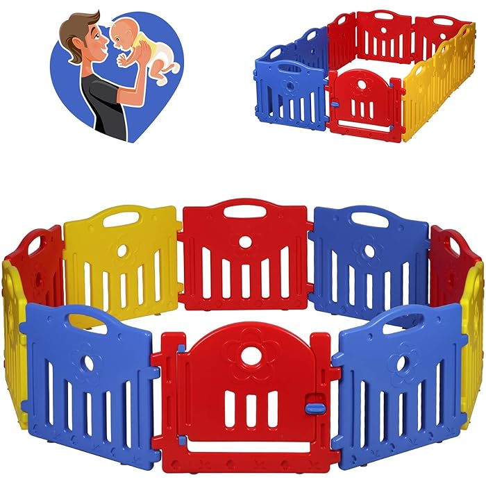 Buy Baby Playpen for Babies 10 Panels Baby Play Yards Kids Activity