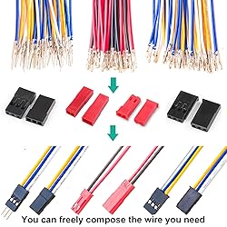 Kidisoii JST Servo Connector Kit 2.5mm Pitch