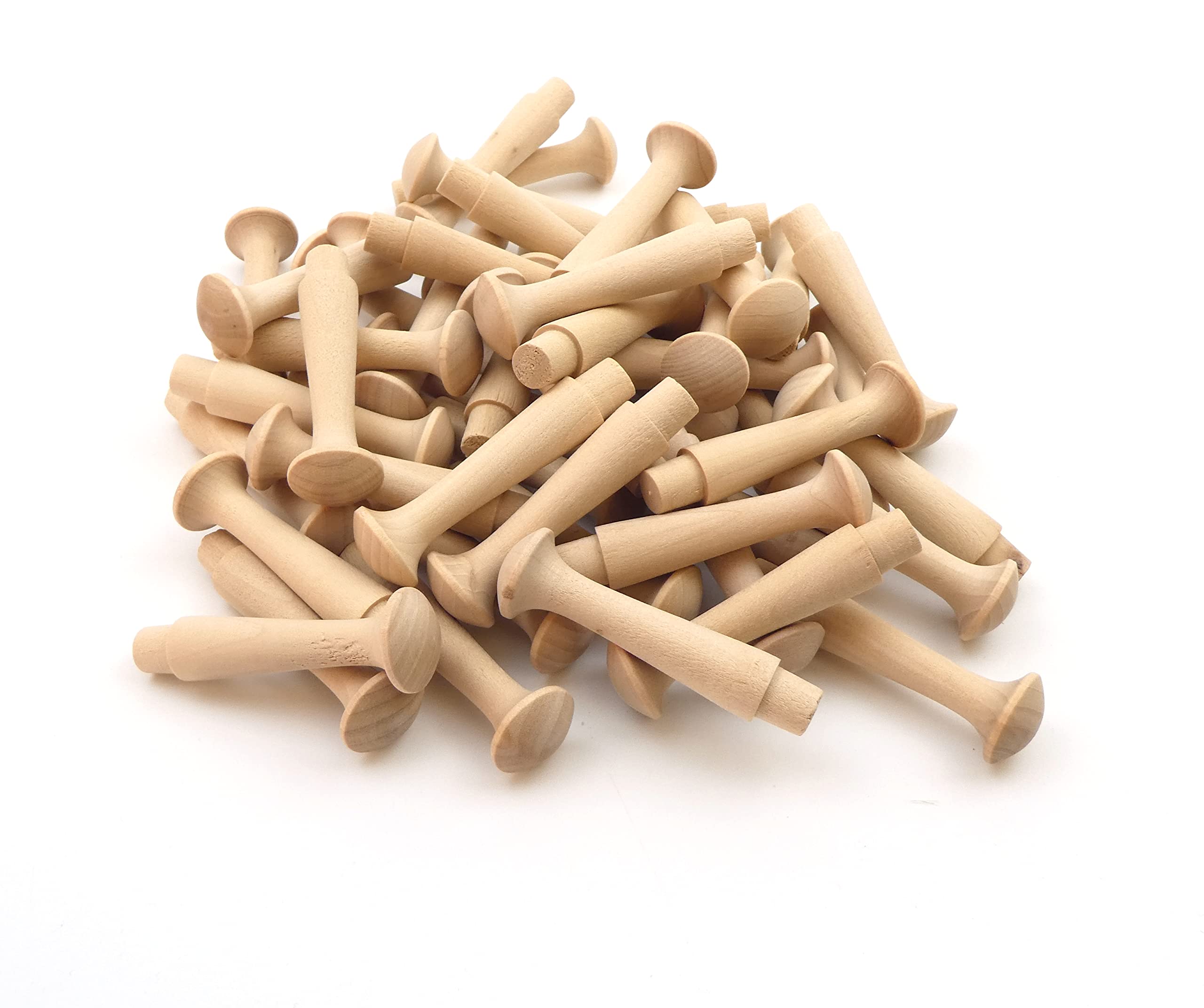 Birch Shaker Peg 2.5" / 63.5mm (Pack of 50)