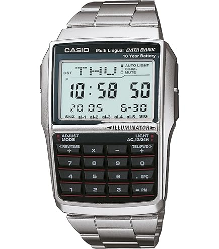 Amazon.com: Casio DBC-611-1CR Data Bank Classic Series Quality