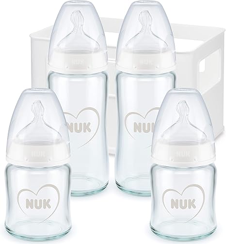 nuk glass bottle set
