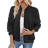 GEMLON Sweatshirt for Women Crewneck Long Sleeve Loose Fleece Sweatshirts Jackets 2026 Fall Fashion Outfits with Pockets