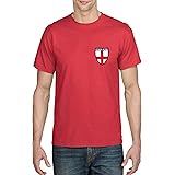 Retro England Football Shirt - Three Lions, Front and Back Print, World Cup, Russia 2018, 1966 Shirt