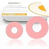 42 Piece Large Variety Pack Callus Cushion Foam Pads for Feet, Toes, Heel or Side of Foot. (42 Pieces) Big and Small Performance Grade