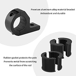 2PCS Motorcycle Light Bar Mounts - Universal