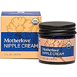 Motherlove Nipple Cream (1oz) Organic Lanolin-Free Herbal Salve For Breastfeeding—Soothe Nursing Nipples & Use as a Pump Lubr