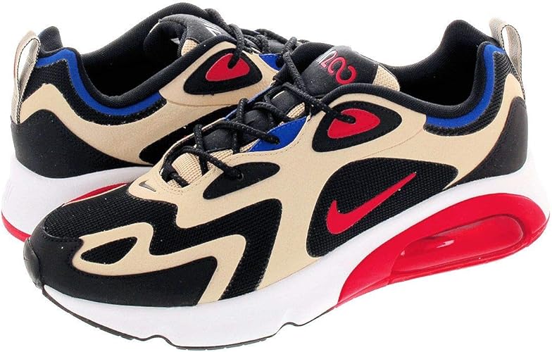 air max 200 team gold university red black