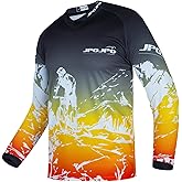 Youth Dirt Bike Jersey Kids Motocross Shirts for Boys Off Roading Long Sleeve Cycling Jerseys Childs Mountain Bicycle Shirt