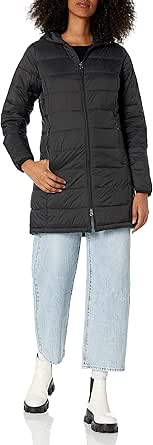 Amazon Essentials Women's Lightweight Water-Resistant Packable Puffer Coat