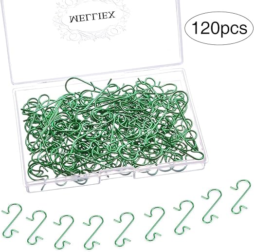 Amazon Com Melliex 120pcs Christmas Ornament Hooks Xmas Metal S