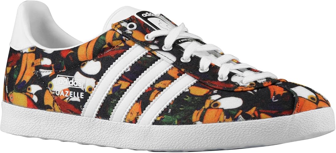 Amazon アディダス オリジナルス Adidas Originals Farm コラボ スニーカー レディース D Gazelle Og Wc Farm W Multi Us6 0 Multi Adidas Originals アディダスオリジナルス シューズ バッグ