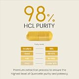 VitaBright Quercetin 1000mg 180 Caps Vegan No Additives Made in Britain view 4