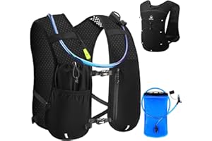 ONETOALL Running Vest for Women & Men, Lightweight Hydration Backpack 4L for Trail Running, Marathon, Hiking, Cycling, Joggin