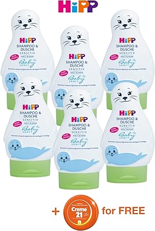 hipp shampoo & douche sensitive