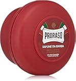 Proraso Shaving Soap in a Bowl, Moisturizing and Nourishing, 5.2 oz