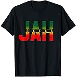 Reggae Music Jamaica ShirtsJah Bless Shirt - Reggae Rastafari Jamaica Rasta T-Shirt T-ShirtOEKO-TEX STANDARD 100