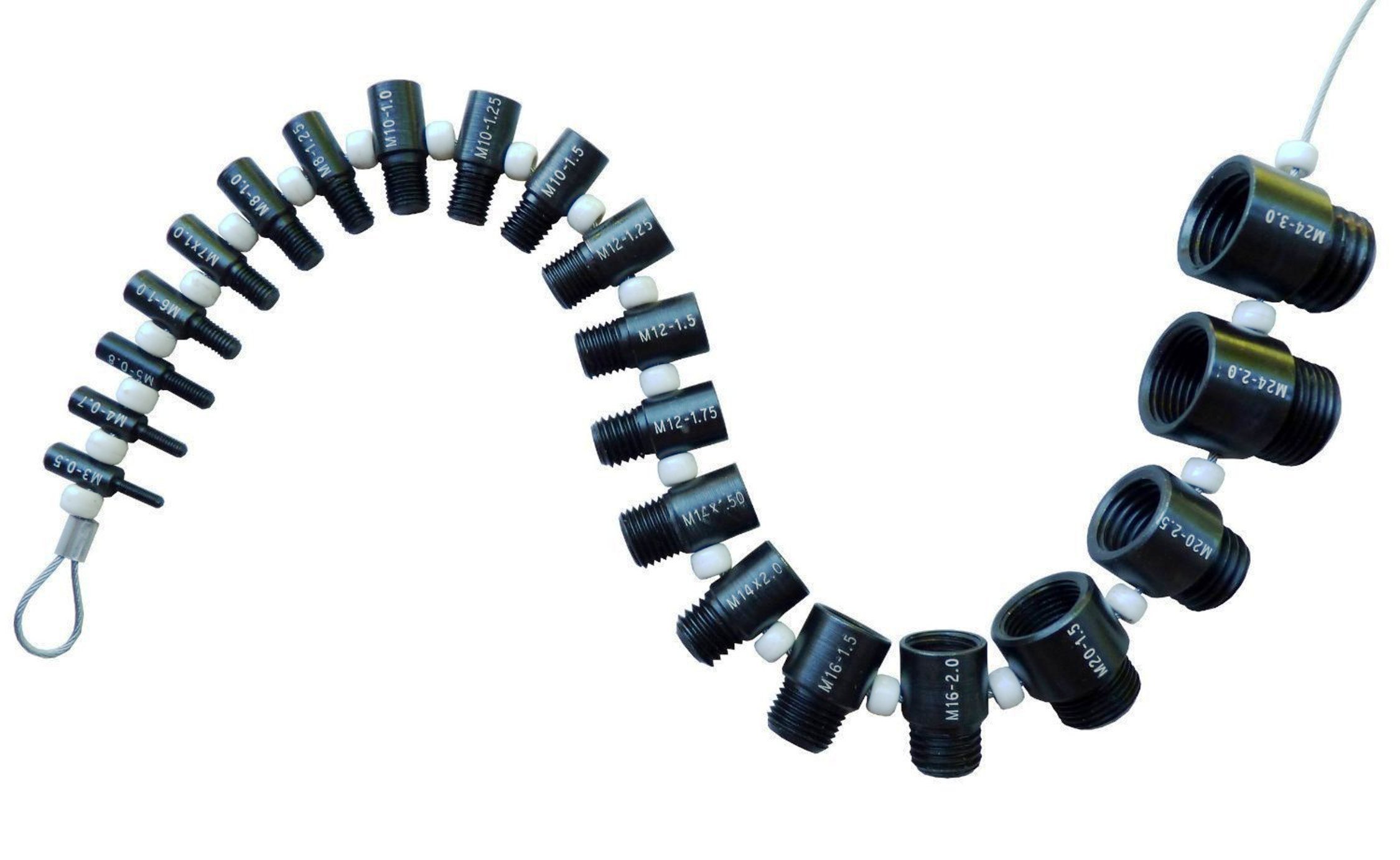 Nut and Bolt Thread Checker SAE/Inch and Metric Set) 82045099188 eBay