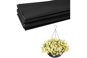 Longzhuo 63" X 114" Raised Garden Bed Liner - Non Woven Fabric for Winter Greenhouse Vegetable Gardening, Cuttable Plant Liner with Soil Containment & Water Drainage for Flower Pots