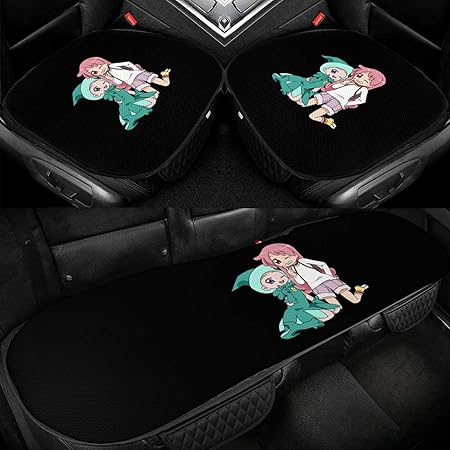 Amazon おジャ魔女どれみ 3 車のアイスシルククッション 車のアイスクッション 冷感座布団 超通気性 不む 無 味 変形なし 色あせなし 折り目なし 滑り止め 環境にやさしく人気クッション 夏に最適 冷感生地 装飾カーシートクッション 4シーズン対応 車の座布団 車
