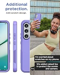 AICase for Samsung Galaxy S25 Case,3-Layer Heavy