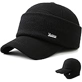 Mawjom Warm Winter Baseball Cap for Men with Neck Gaiter for Cold Weather Outdoor