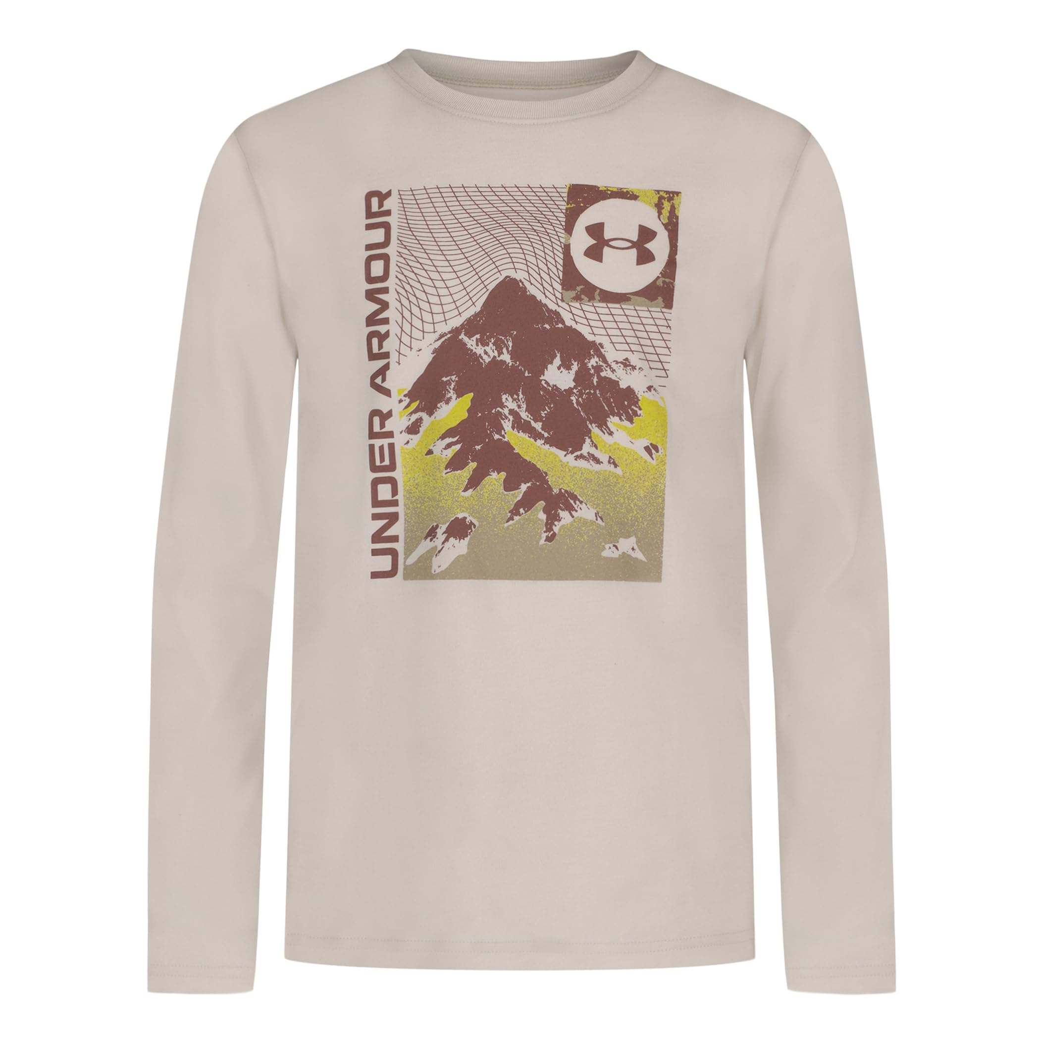 Under Armour UA Grid Scape TEE, Summit White, YXL Image