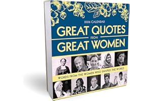 2026 Great Quotes From Great Women Boxed Calendar: Words from the Women Who Shaped the World