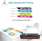 TRUE IMAGE 201X Toner 4-Pack Black Cyan Yellow Magenta for HP M277/M252/M274 view 3